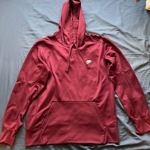 Maroon Nike hoodie